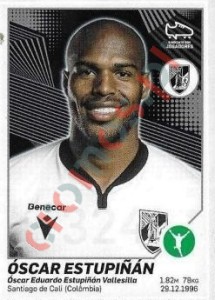 324 Óscar Estupiñán – Futebol 2021-2022 Panini