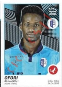 332 Ofori – Futebol 2021-2022 Panini