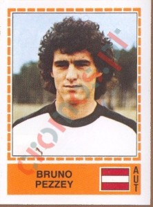 230 Bruno Pezzey – UEFA Euro Italy 1980 Panini
