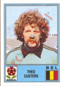 163 Theo Custers – UEFA Euro Italy 1980 Panini