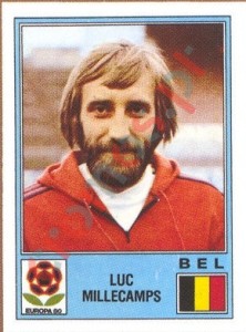 166 Luc Millecamps – UEFA Euro Italy 1980 Panini