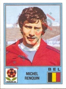 167 Michel Renquin – UEFA Euro Italy 1980 Panini