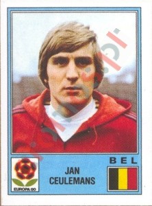 173 Jan Ceulemans – UEFA Euro Italy 1980 Panini