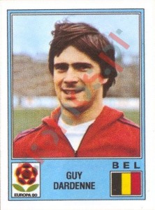175 Guy Dardenne – UEFA Euro Italy 1980 Panini