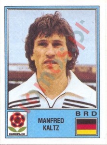 38 Manfred Kaltz – UEFA Euro Italy 1980 Panini