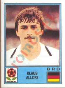 47 Klaus Allofs – UEFA Euro Italy 1980 Panini