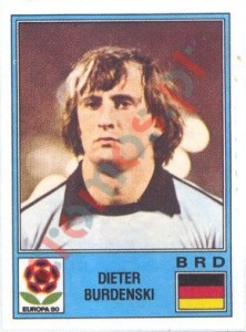 48 Dieter Burdenski – UEFA Euro Italy 1980 Panini