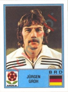 50 Jürgen Groh – UEFA Euro Italy 1980 Panini