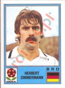 51 Herbert Zimmermann – UEFA Euro Italy 1980 Panini