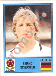 52 Bernd Schuster – UEFA Euro Italy 1980 Panini
