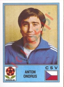 85 Anton Ondrus – UEFA Euro Italy 1980 Panini