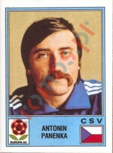 91 Antonin Panenka – UEFA Euro Italy 1980 Panini