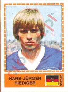 197 Hans-Jürgen Riediger – UEFA Euro Italy 1980 Panini