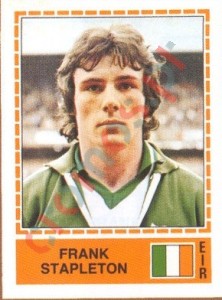 201 Frank Stapleton – UEFA Euro Italy 1980 Panini