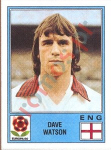 120 Dave Watson – UEFA Euro Italy 1980 Panini