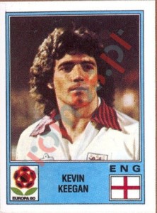 125 Kevin Keegan – UEFA Euro Italy 1980 Panini