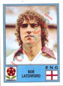 126 Bob Latchford – UEFA Euro Italy 1980 Panini