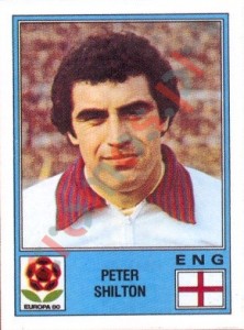 128 Peter Shilton – UEFA Euro Italy 1980 Panini