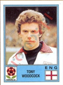 134 Tony Woodcock – UEFA Euro Italy 1980 Panini
