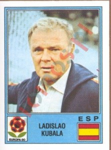 179 Ladislao Kubala – UEFA Euro Italy 1980 Panini
