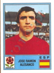 183 Jose Ramos Alesanco – UEFA Euro Italy 1980 Panini