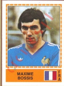 205 Maxime Bossis – UEFA Euro Italy 1980 Panini