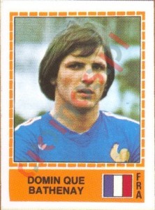 206 Domin Que Bathenay – UEFA Euro Italy 1980 Panini