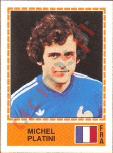 207 Michel Platini – UEFA Euro Italy 1980 Panini