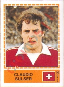 212 Claudio Sulser – UEFA Euro Italy 1980 Panini