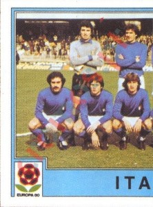 137 ITALIA Team
1 – UEFA Euro Italy 1980 Panini