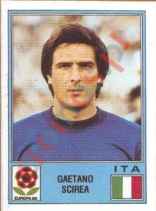 142 Gaetano Scirea – UEFA Euro Italy 1980 Panini
