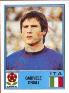 145 Gabriele Oriali – UEFA Euro Italy 1980 Panini