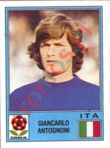 147 Giancarlo Antognoni – UEFA Euro Italy 1980 Panini