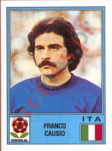 148 Franco Causio – UEFA Euro Italy 1980 Panini