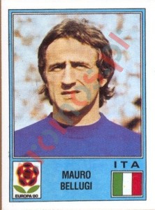 152 Mauro Bellugi – UEFA Euro Italy 1980 Panini