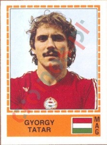 221 Gyorgy Tatar – UEFA Euro Italy 1980 Panini