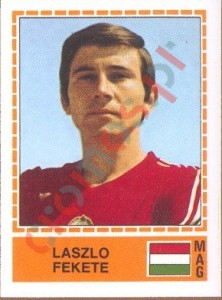 222 Laszlo Fekete – UEFA Euro Italy 1980 Panini