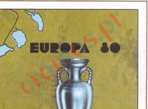3 Europe Map
3 – UEFA Euro Italy 1980 Panini