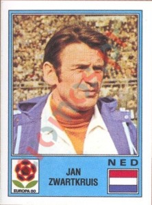59 Jan Zwartkruis – UEFA Euro Italy 1980 Panini