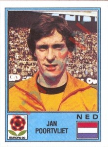 61 Jan Poortvliet – UEFA Euro Italy 1980 Panini