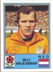 66 Willy Van De Kerkhof – UEFA Euro Italy 1980 Panini