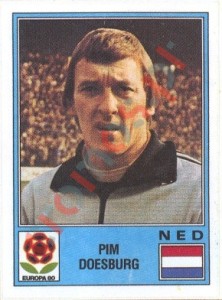 71 Pim Doesburg – UEFA Euro Italy 1980 Panini