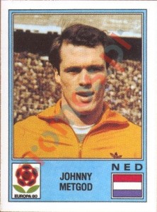 74 Johnny Metgod – UEFA Euro Italy 1980 Panini