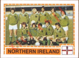 223 NORTHEN IRLAND Team – UEFA Euro Italy 1980 Panini