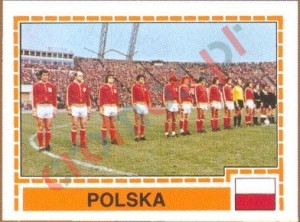 233 POLSKA Team – UEFA Euro Italy 1980 Panini