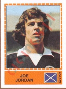 247 Joe Jordan – UEFA Euro Italy 1980 Panini