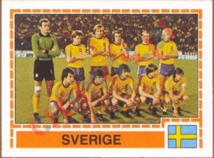 253 SVERIGE Team – UEFA Euro Italy 1980 Panini