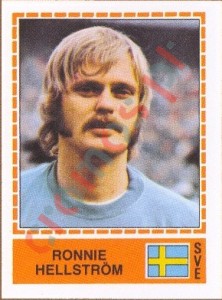 255 Ronnie Hellström – UEFA Euro Italy 1980 Panini