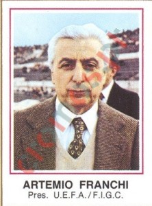 20 Artemio Franchi – UEFA Euro Italy 1980 Panini