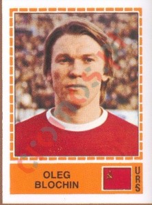 252 Oleg Blokhin – UEFA Euro Italy 1980 Panini